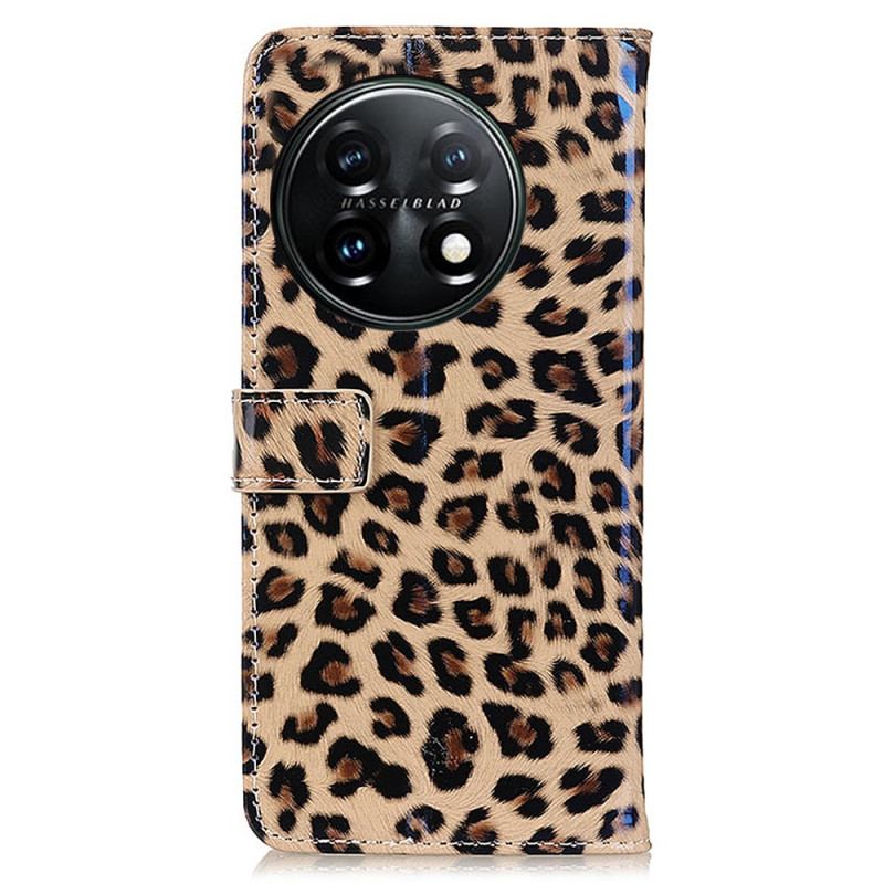 Flip Cover OnePlus 11 5G Leopard