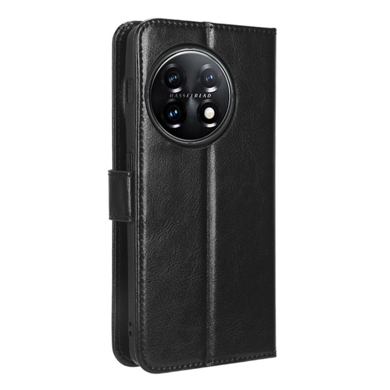 Flip Cover OnePlus 11 5G Prangende Kunstlæder
