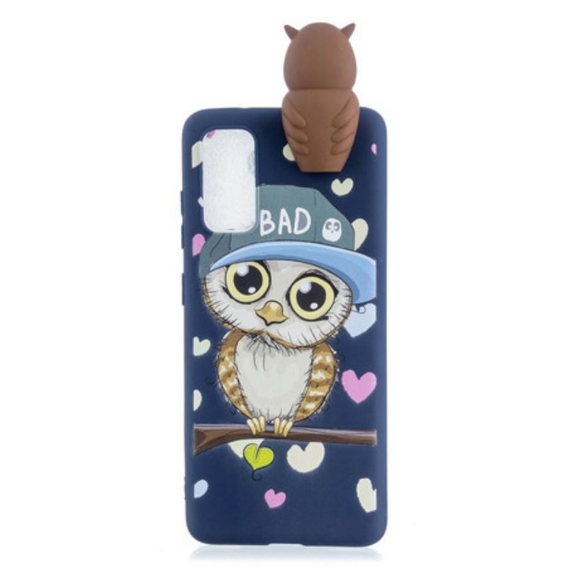 Cover Samsung Galaxy A71 3d Dårlig Ugle