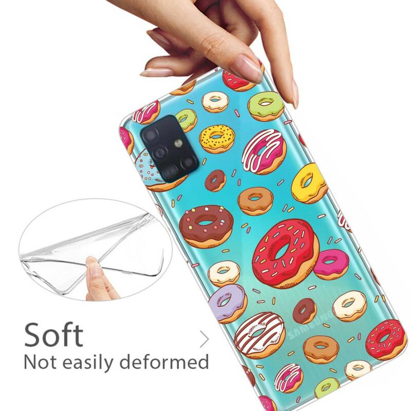 Cover Samsung Galaxy A71 Elsker Donuts