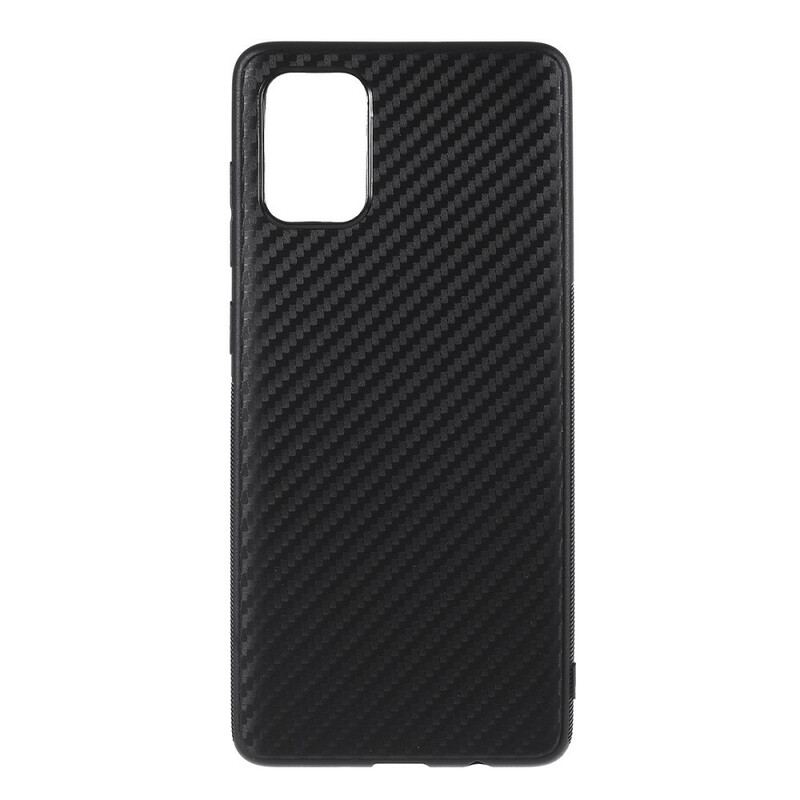 Cover Samsung Galaxy A71 Kulfiber Tekstur