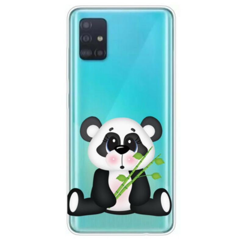 Cover Samsung Galaxy A71 Sømløs Sad Panda