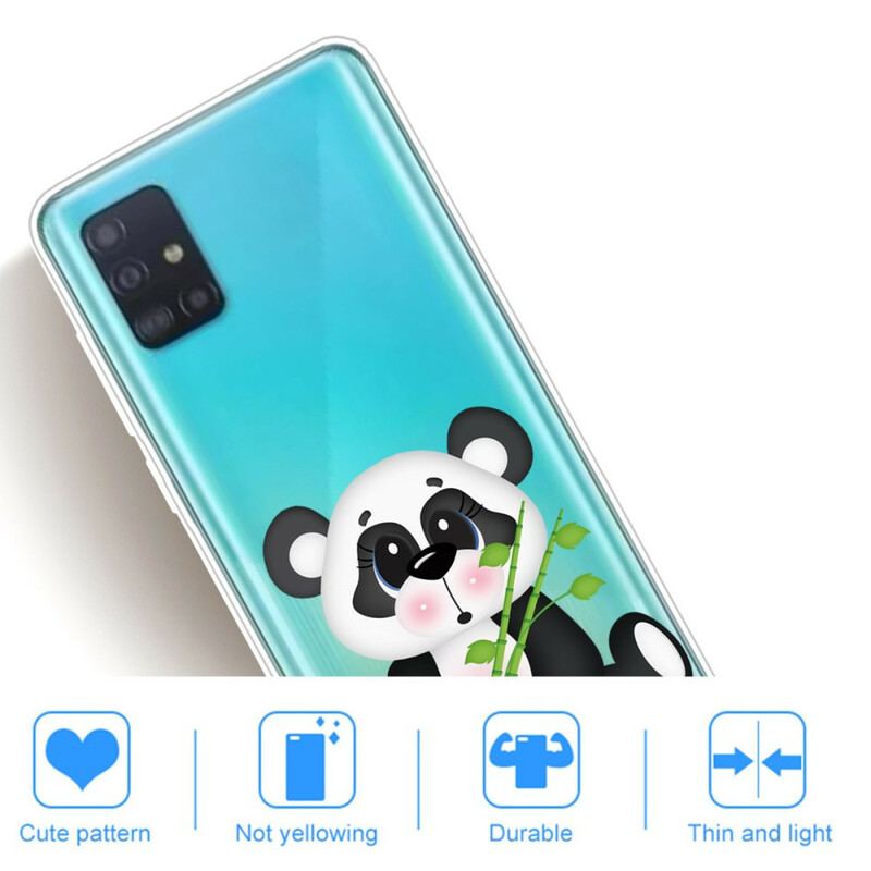 Cover Samsung Galaxy A71 Sømløs Sad Panda