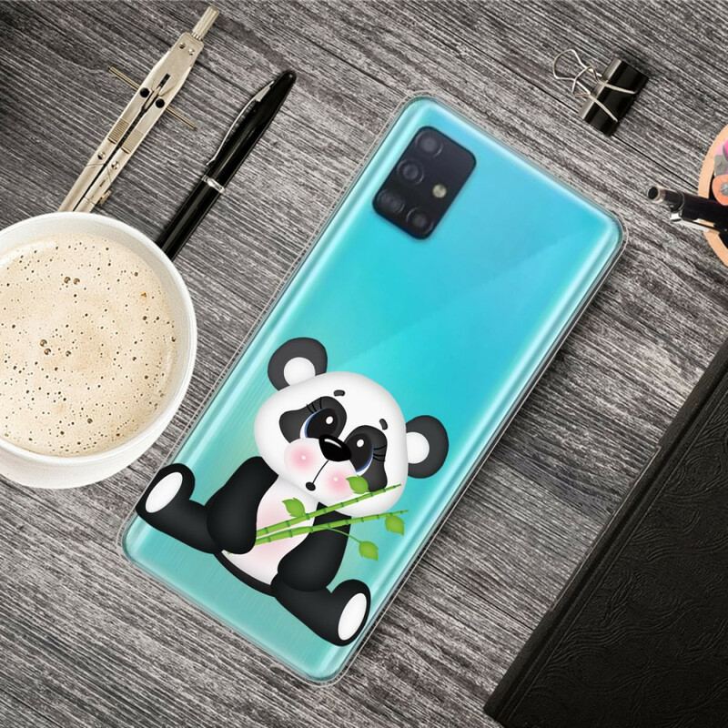 Cover Samsung Galaxy A71 Sømløs Sad Panda