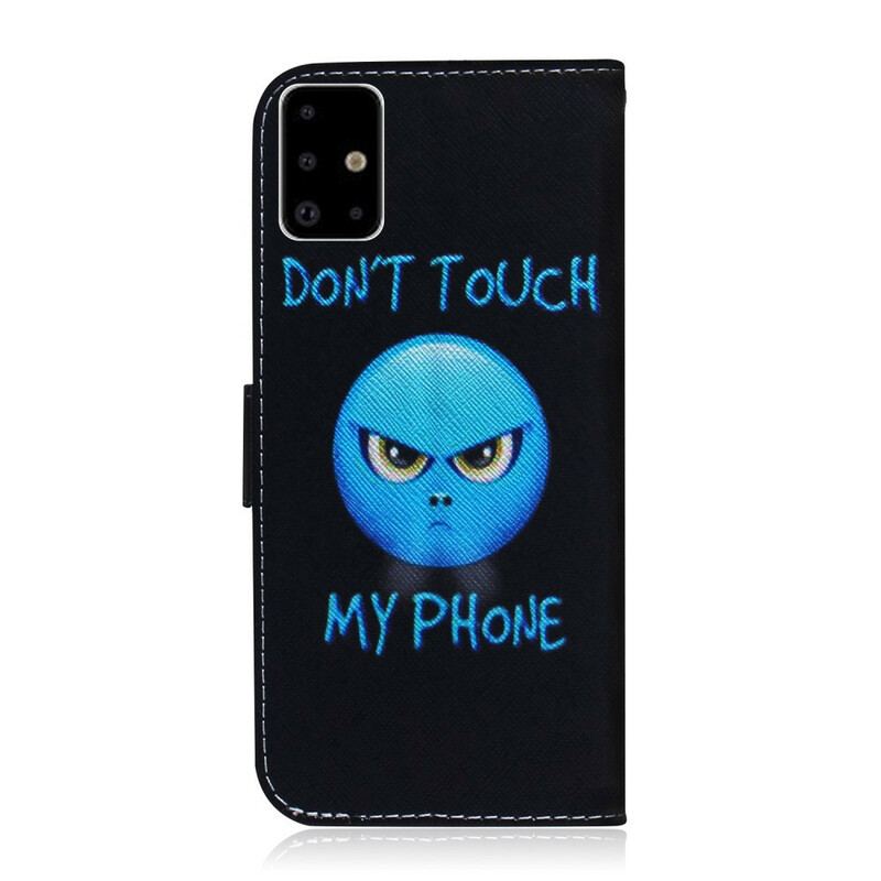 Flip Cover Samsung Galaxy A71 Emoji Telefon