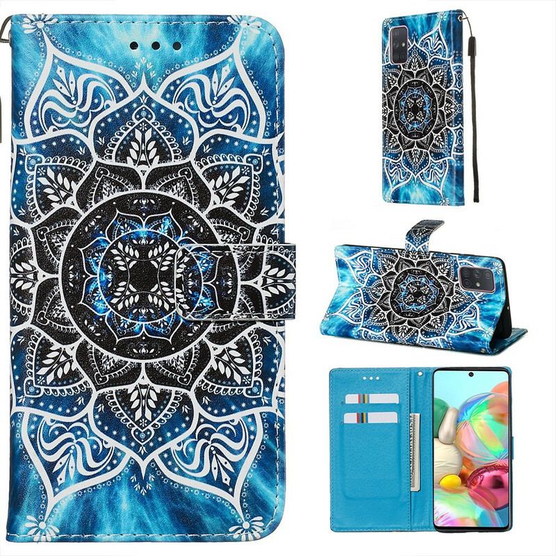 Flip Cover Samsung Galaxy A71 Mandala I Himlen