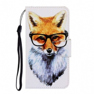 Flip Cover Samsung Galaxy A71 Med Snor Brainy Fox Med Rem