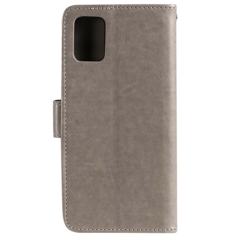 Flip Cover Samsung Galaxy A71 Med Snor Lanyard Daydream