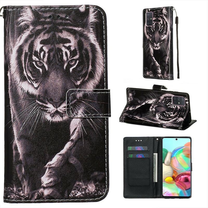 Flip Cover Samsung Galaxy A71 Nattiger