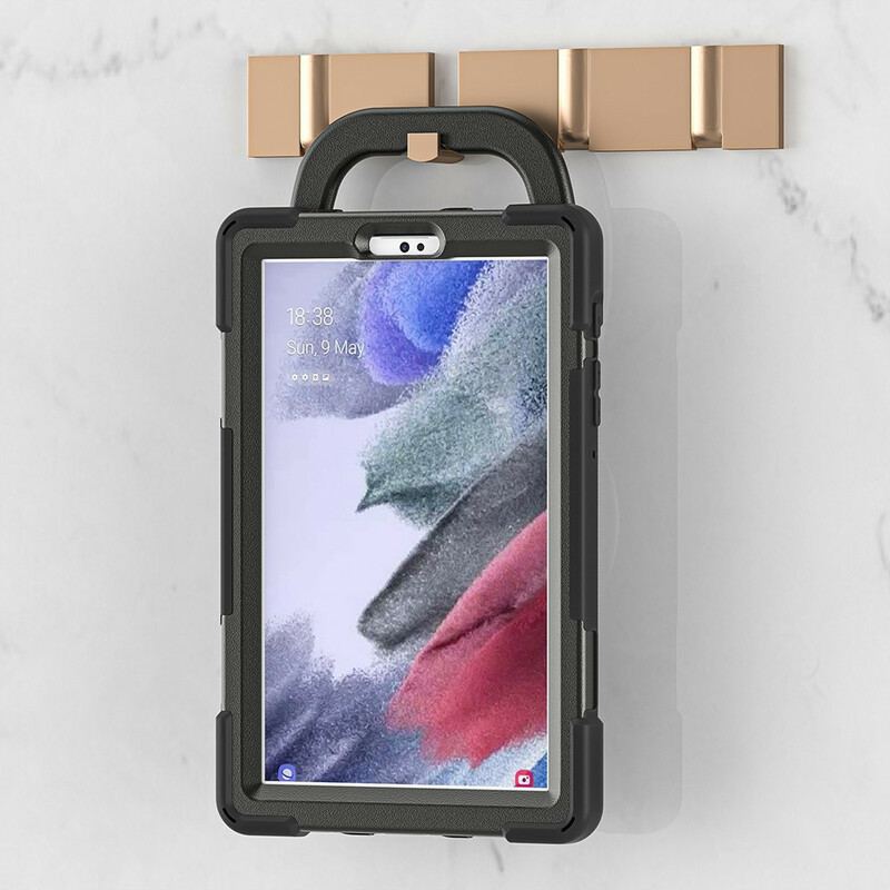 Cover Samsung Galaxy Tab A7 Lite Ultra Resistent Roterende Ring-støtte