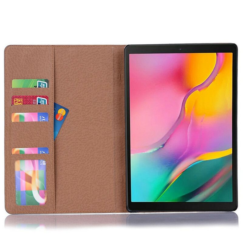 Etui Samsung Galaxy Tab A7 Lite Vintage Nitter I Imiteret Læder