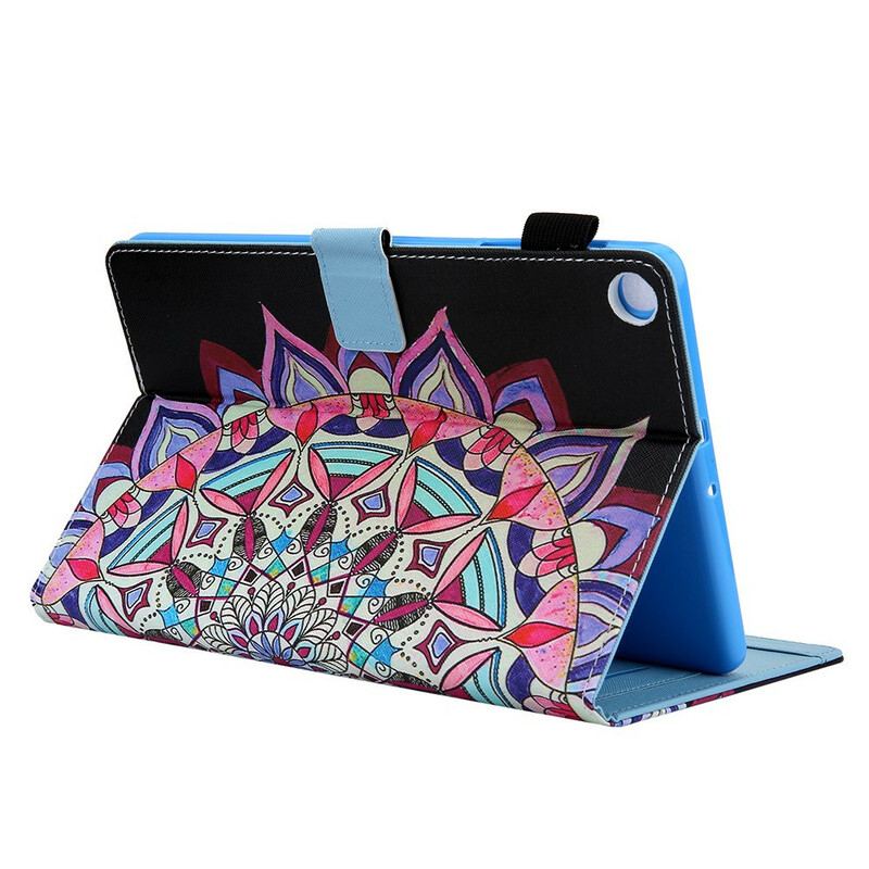 Flip Cover Samsung Galaxy Tab A7 Lite Grafisk Mandala