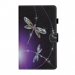 Flip Cover Samsung Galaxy Tab A7 Lite Guldsmede