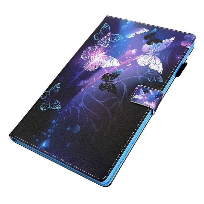 Flip Cover Samsung Galaxy Tab A7 Lite Magiske Sommerfugle