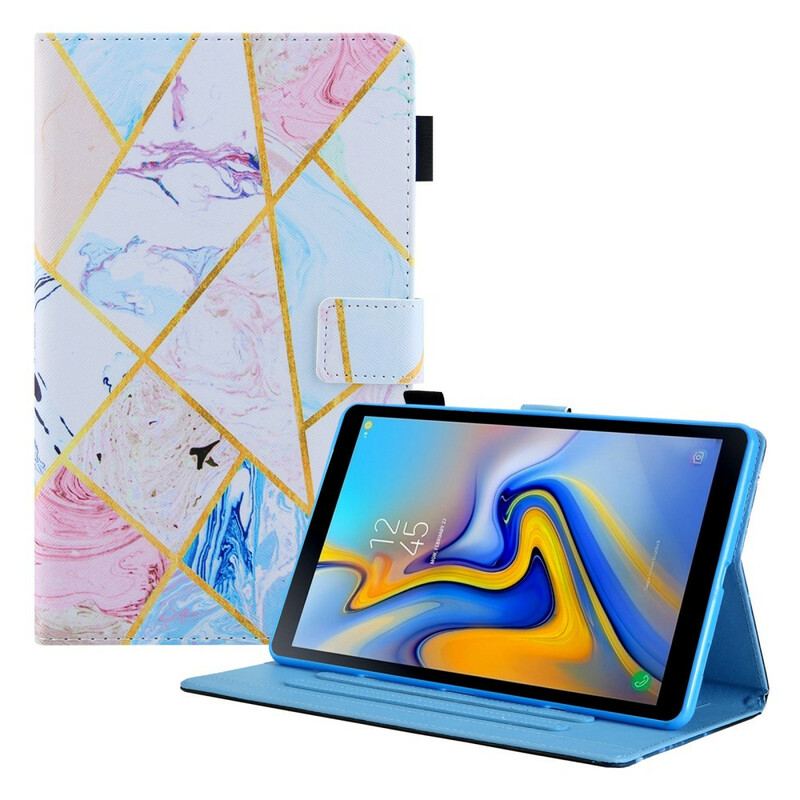 Flip Cover Samsung Galaxy Tab A7 Lite Marmor Indflydelse