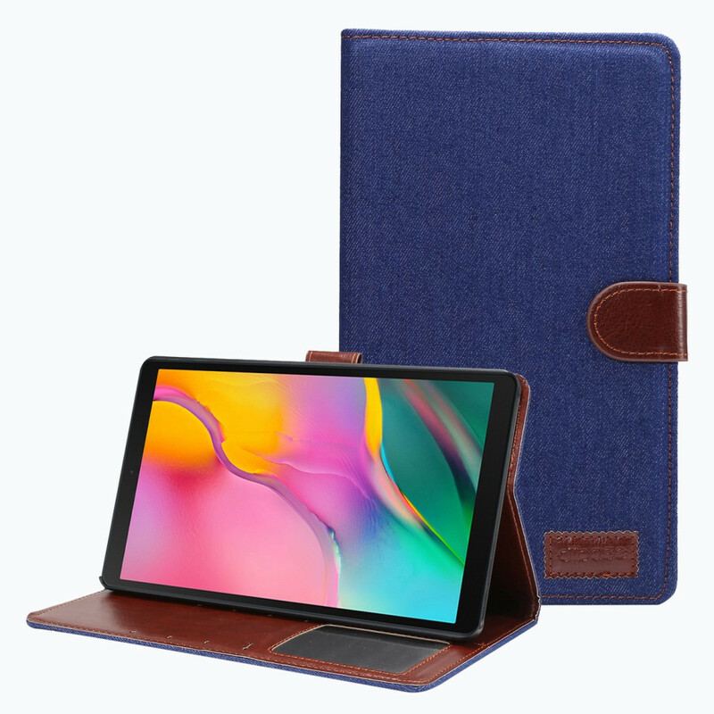 Læder Cover Samsung Galaxy Tab A7 Lite Jeans