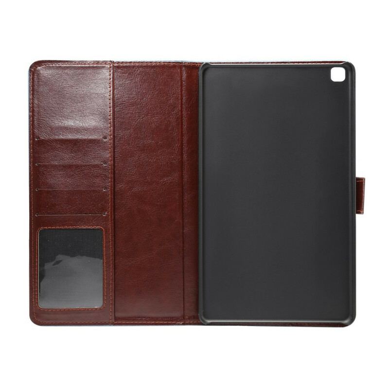 Læder Cover Samsung Galaxy Tab A7 Lite Jeans