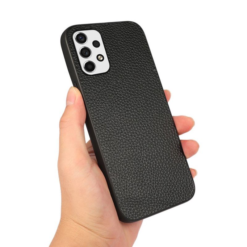 Cover Samsung Galaxy A53 5G Ægte Litchi Læder