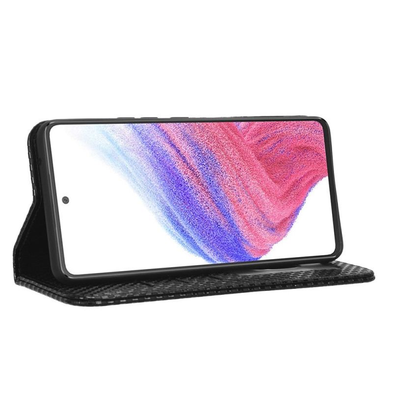 Cover Samsung Galaxy A53 5G Flip Cover 3d Tekstur