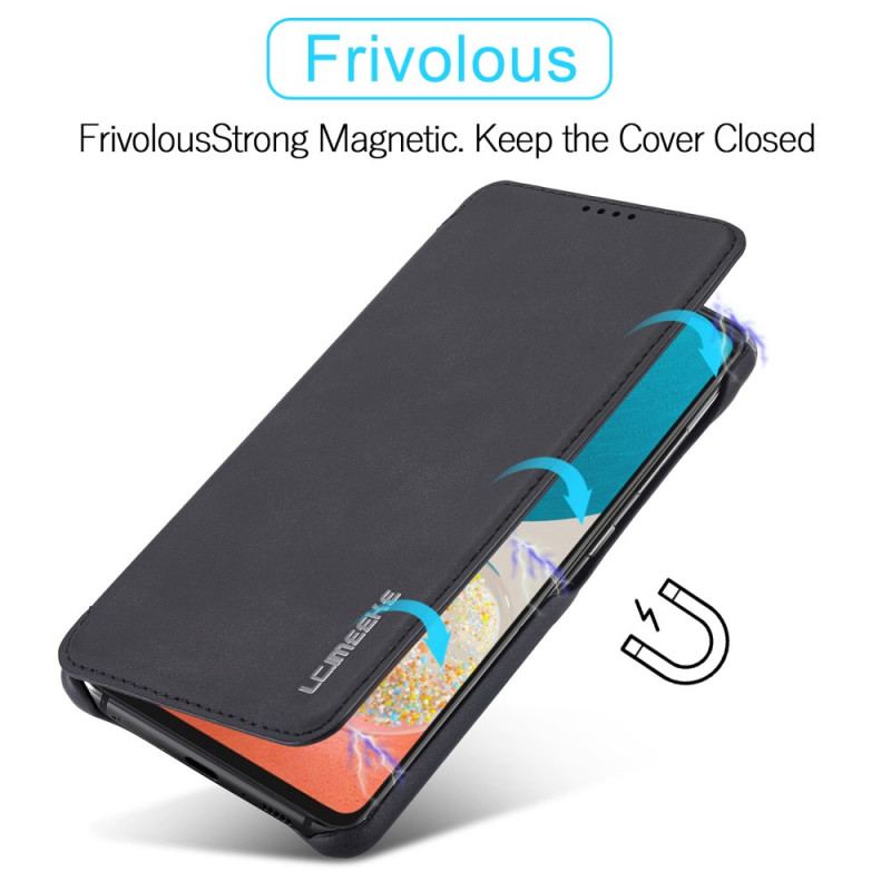 Cover Samsung Galaxy A53 5G Flip Cover Lc.imeeke Lædereffekt