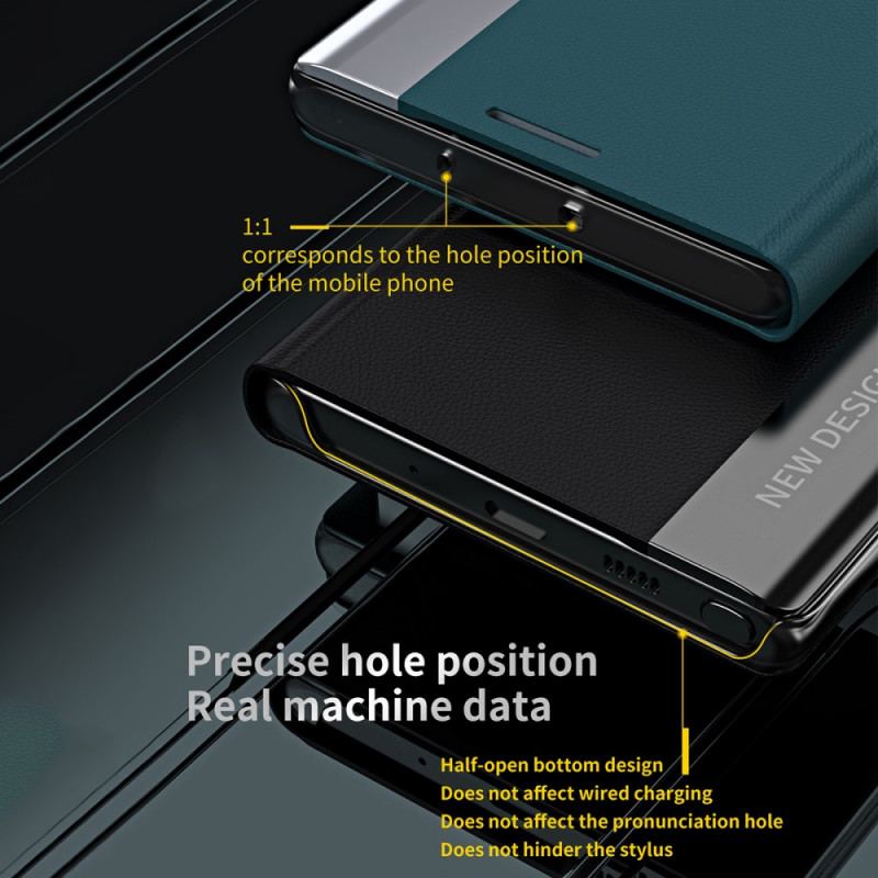 Cover Samsung Galaxy A53 5G Flip Cover Nyt Design I Kunstlæder