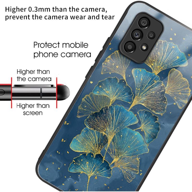 Cover Samsung Galaxy A53 5G Ginkgo Blade Af Hærdet Glas