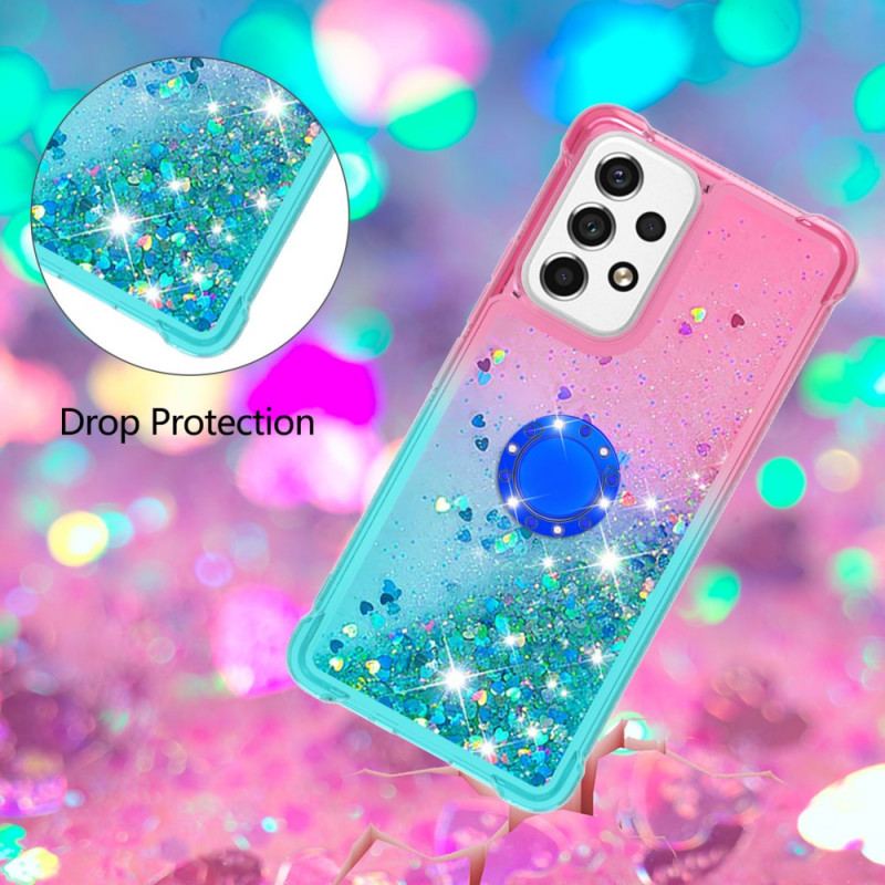 Cover Samsung Galaxy A53 5G Glitter Ring-bracket