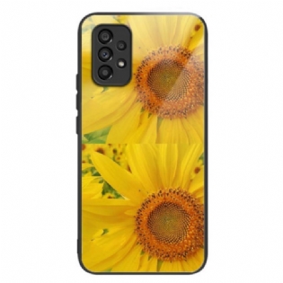 Cover Samsung Galaxy A53 5G Solsikke Hærdet Glas