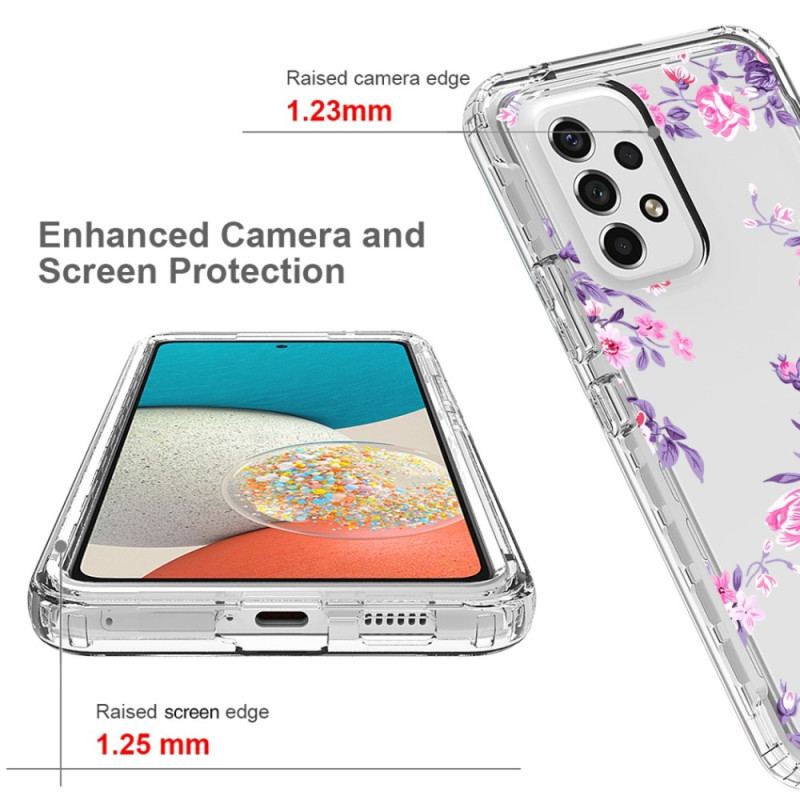 Cover Samsung Galaxy A53 5G Sømløse Blomster