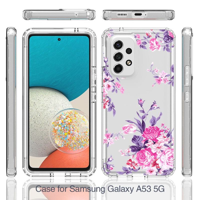 Cover Samsung Galaxy A53 5G Sømløse Blomster