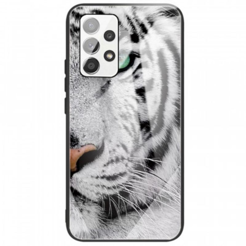 Cover Samsung Galaxy A53 5G Tiger Hærdet Glas