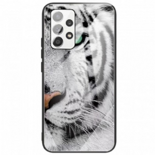 Cover Samsung Galaxy A53 5G Tiger Hærdet Glas