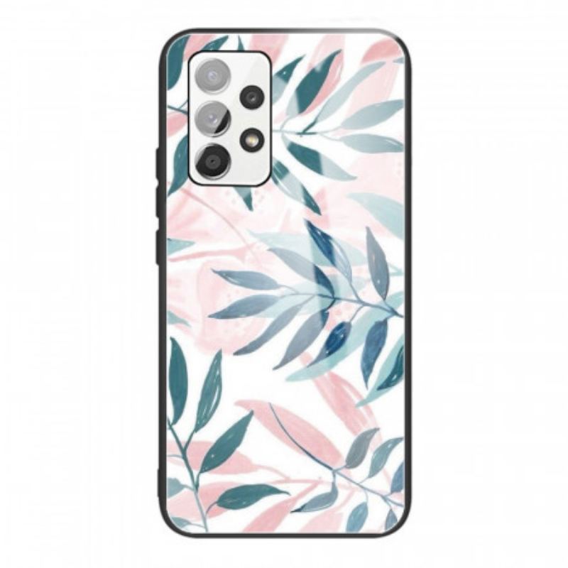 Cover Samsung Galaxy A53 5G Vegetabilsk Hærdet Glas