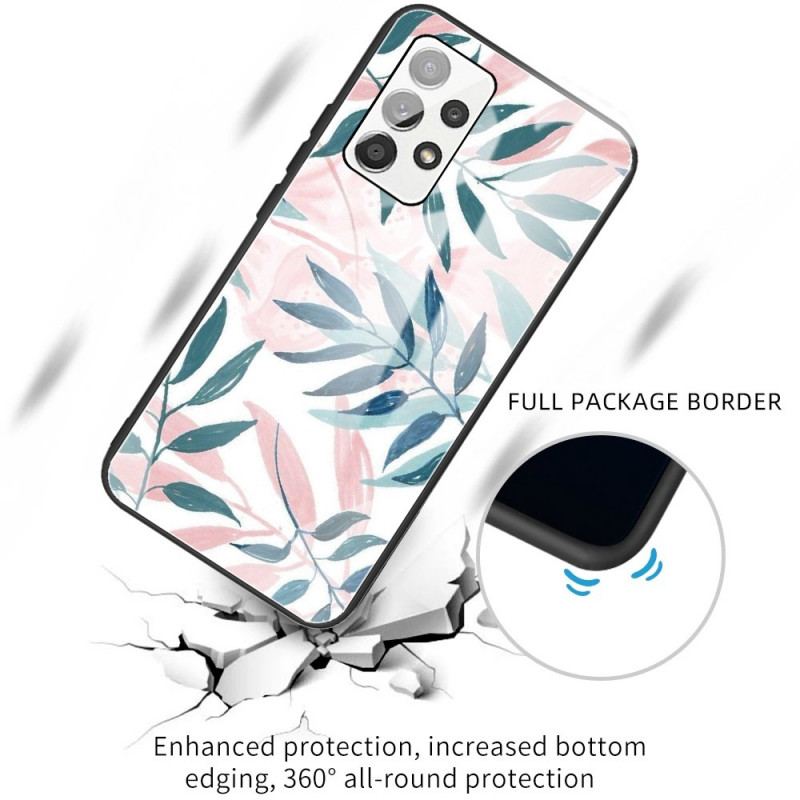 Cover Samsung Galaxy A53 5G Vegetabilsk Hærdet Glas