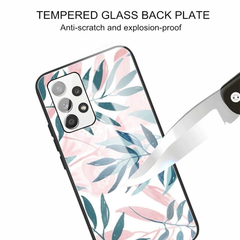 Cover Samsung Galaxy A53 5G Vegetabilsk Hærdet Glas