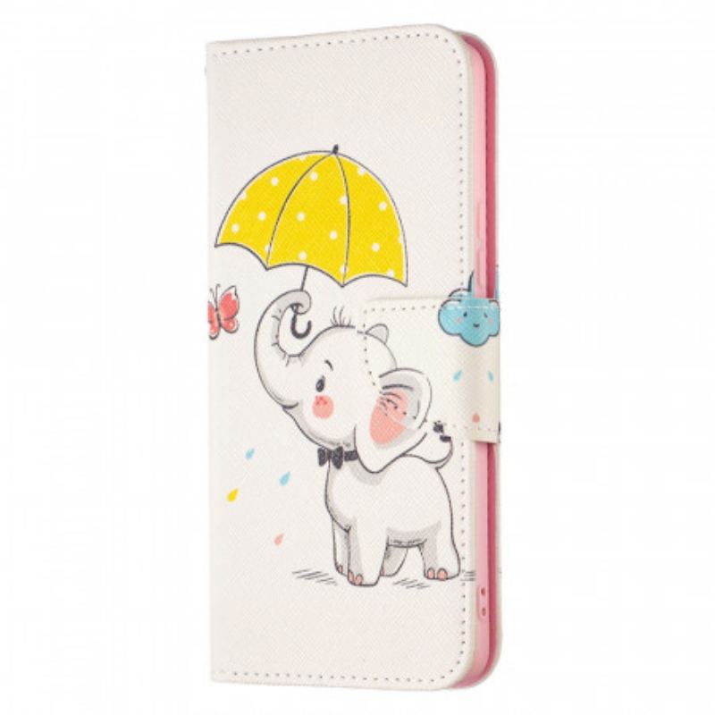 Flip Cover Samsung Galaxy A53 5G Baby Elefant