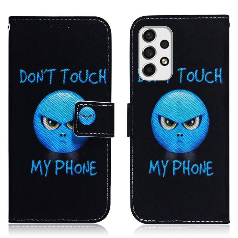 Flip Cover Samsung Galaxy A53 5G Emoji Telefon