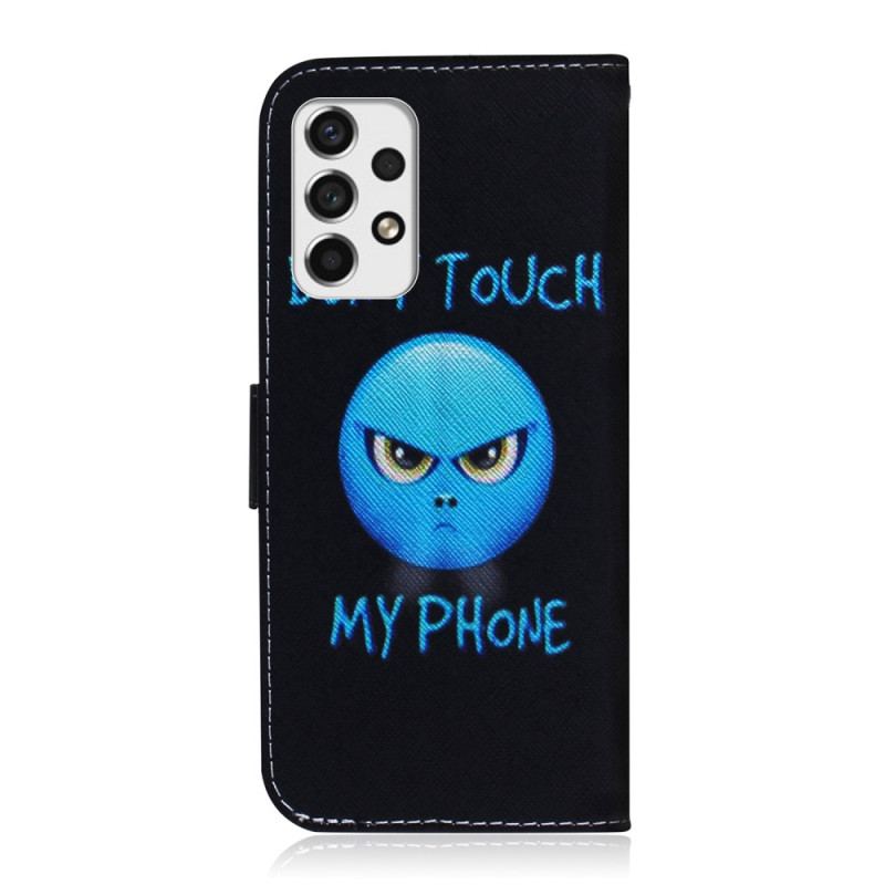 Flip Cover Samsung Galaxy A53 5G Emoji Telefon