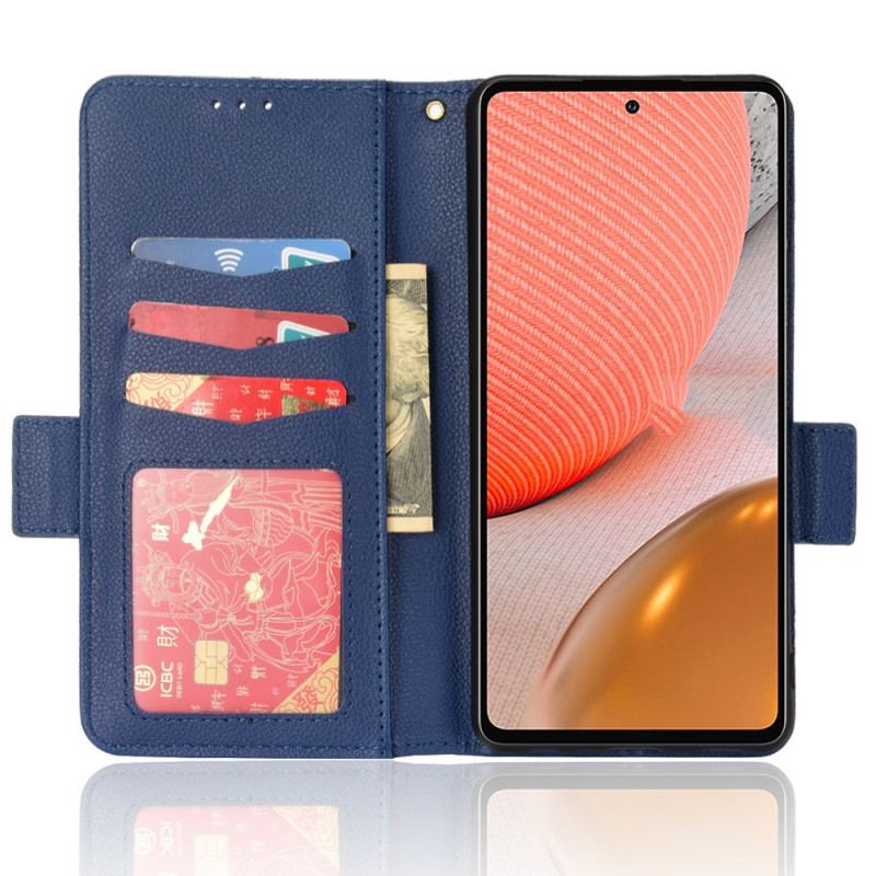 Flip Cover Samsung Galaxy A53 5G Læder Cover Flap Dobbelt Nye Farver