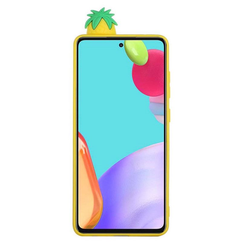 Mobilcover Samsung Galaxy A53 5G 3d Ananas