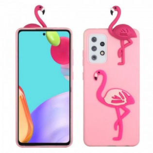 Mobilcover Samsung Galaxy A53 5G 3d Flamingo