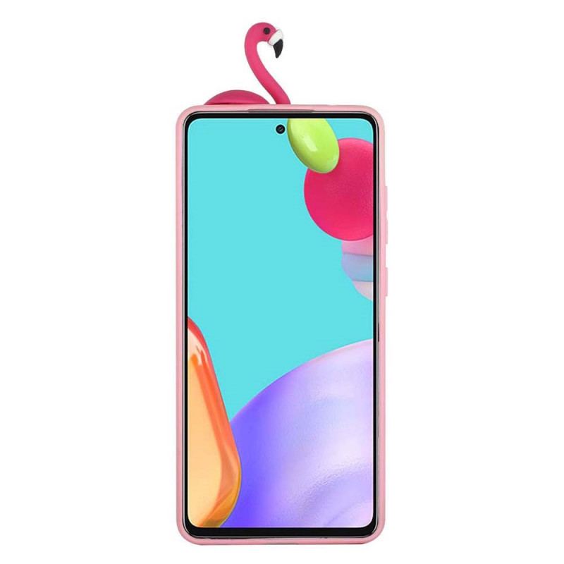 Mobilcover Samsung Galaxy A53 5G 3d Flamingo