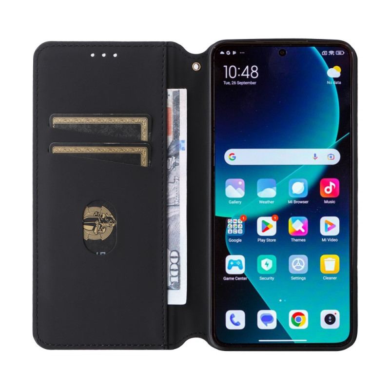 Flip Cover Til Xiaomi 14t Pro 3d Kuber