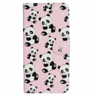 Flip Cover Til Xiaomi 14t Pro Pandas Premium