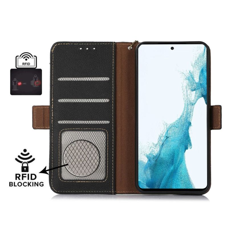 Flip Cover Xiaomi 14t Pro Læder Rfid-blokering