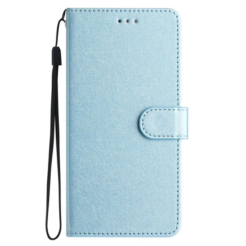 Flip Cover Xiaomi 14t Pro Strappy Silke Texture