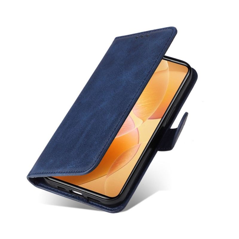 Læder Cover Xiaomi 14t Pro Telefon Etui Almindeligt Kunstlæder