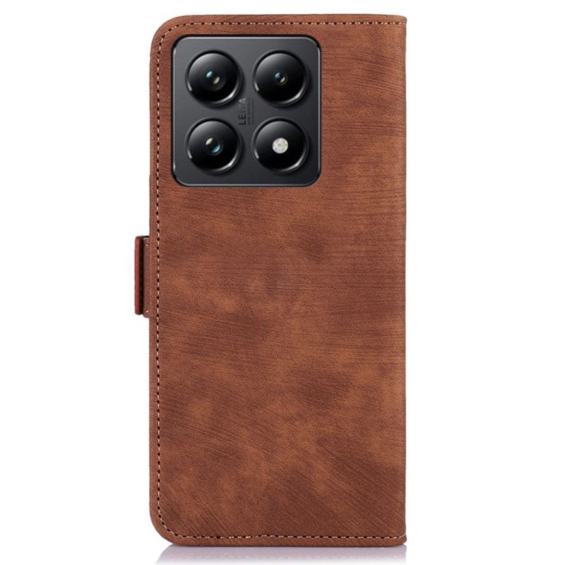 Læder Cover Xiaomi 14t Pro Telefon Etui Retro Style Abeel