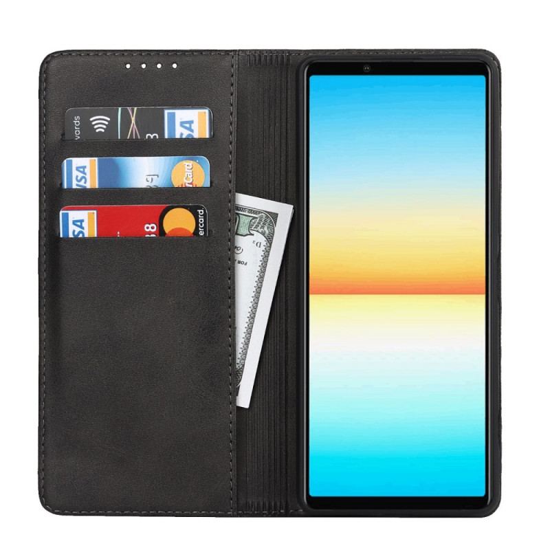 Cover Sony Xperia 1 IV Flip Cover Klassisk Stil