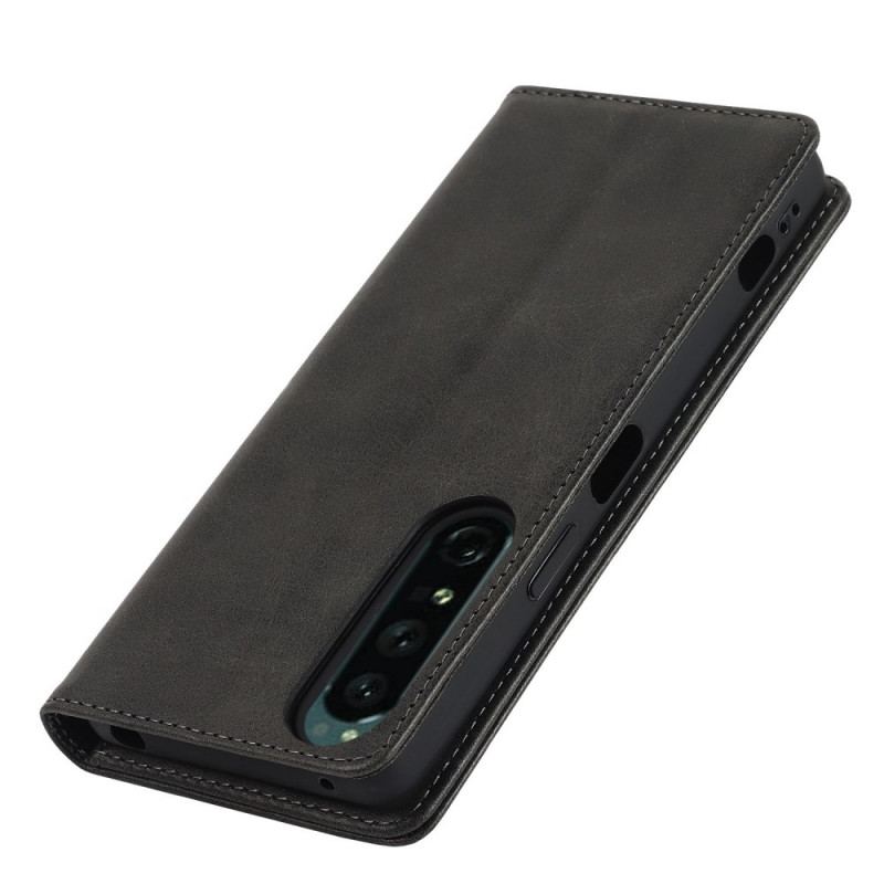 Cover Sony Xperia 1 IV Flip Cover Klassisk Stil